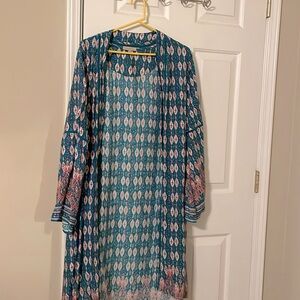 Long sleeve cover up
